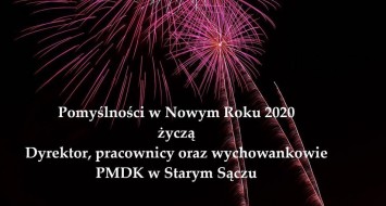 Pomyślności w Nowym Roku 2020