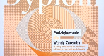 Szymon Podobiński zdobył I miejsce w Ogólnopolskim Konkursie Plastycznym
