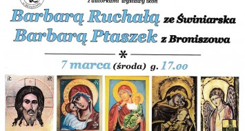 Wystawa ikona Pani Barbary Ruchały