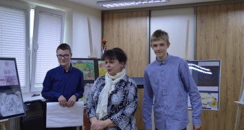 Wernisaż wystawy prac plastycznych naszych młodych artystów