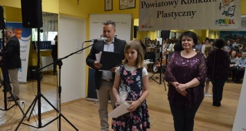 Wystawa XVI Powiatowego Konkursu Plastycznego pn. "Poezja w obrazach"